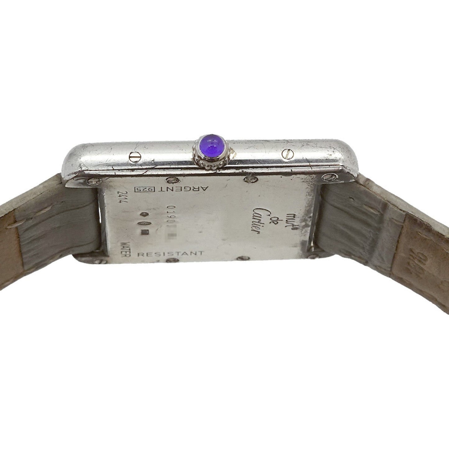 Cartier Must Tank Lm Boys' Watch With Date Display