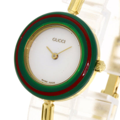 Gucci 11/12.2 Interchangeable Bezel Watch Gp/Gp