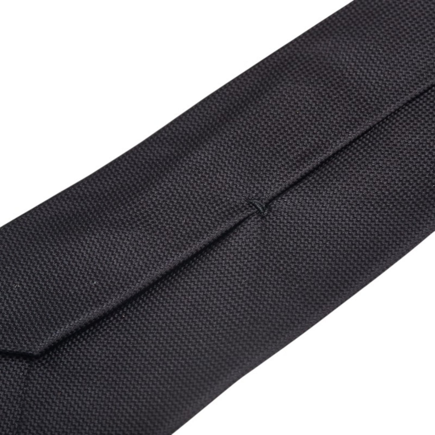 Louis Vuitton Monogram Tie Mr0232 Black Silk