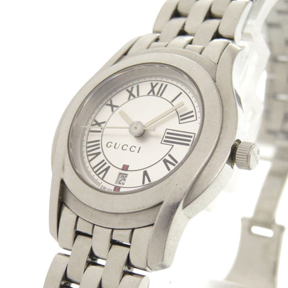 Gucci 5500L Stainless Steel Silver Quartz Watch 1761Gucci