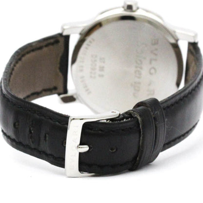 Bvlgari Solotempo Steel Leather Quartz