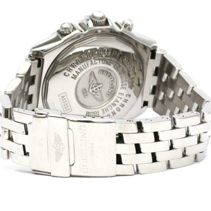 Breitling Crosswind Chronograph Steel Automatic Watch A13355 Polished