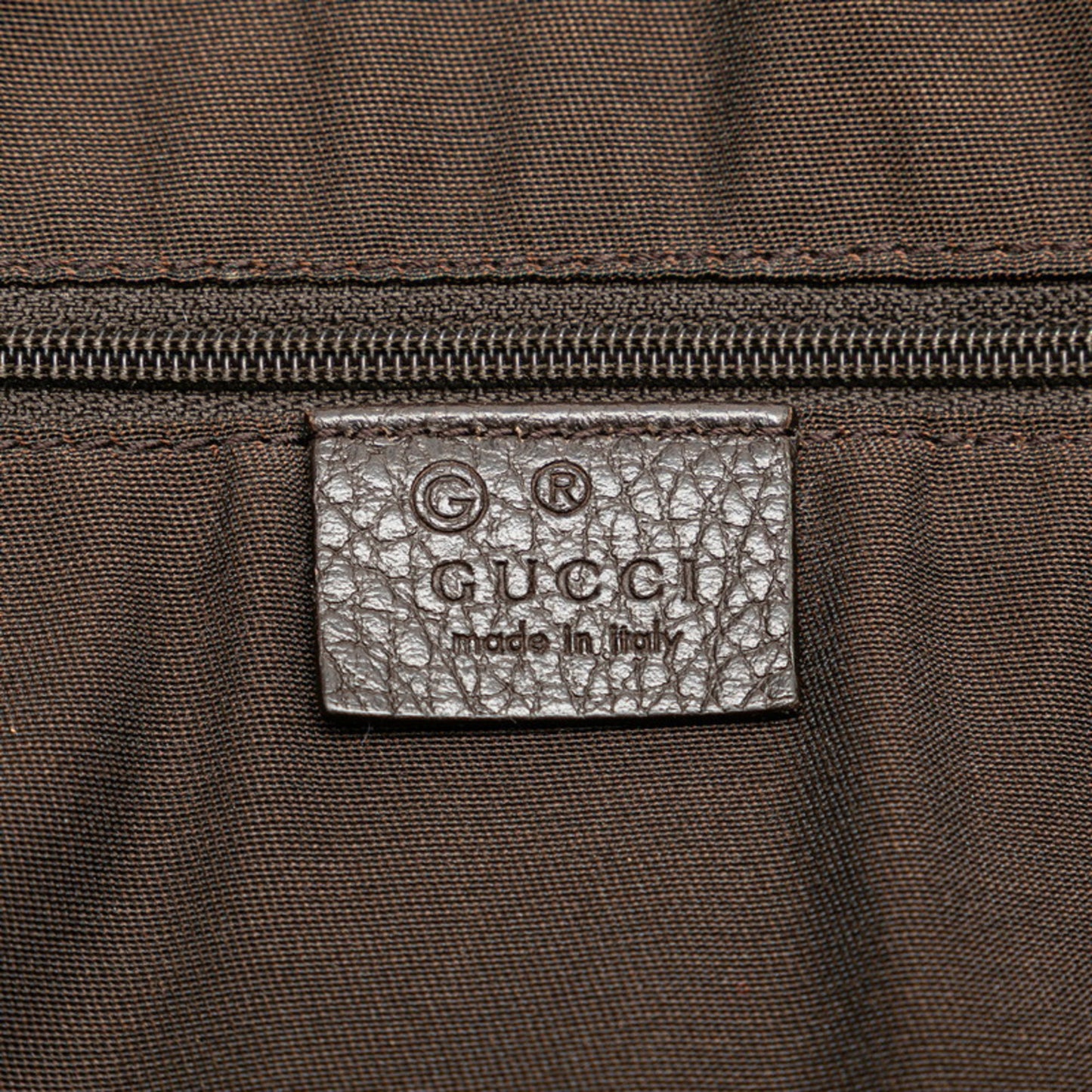 Gucci Interlocking G Handbag/Shoulder Bag 2Way 339551 Brown Leather