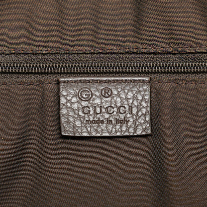 Gucci Interlocking G Handbag/Shoulder Bag 2Way 339551 Brown Leather