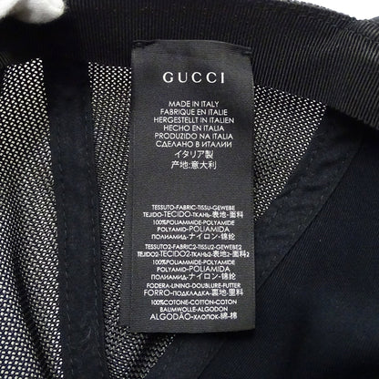 Gucci Men'S Gg Nylon Cap
