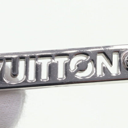 Louis Vuitton Necklace Lv Id M01154 Silver Metal Choker Pendant Plate