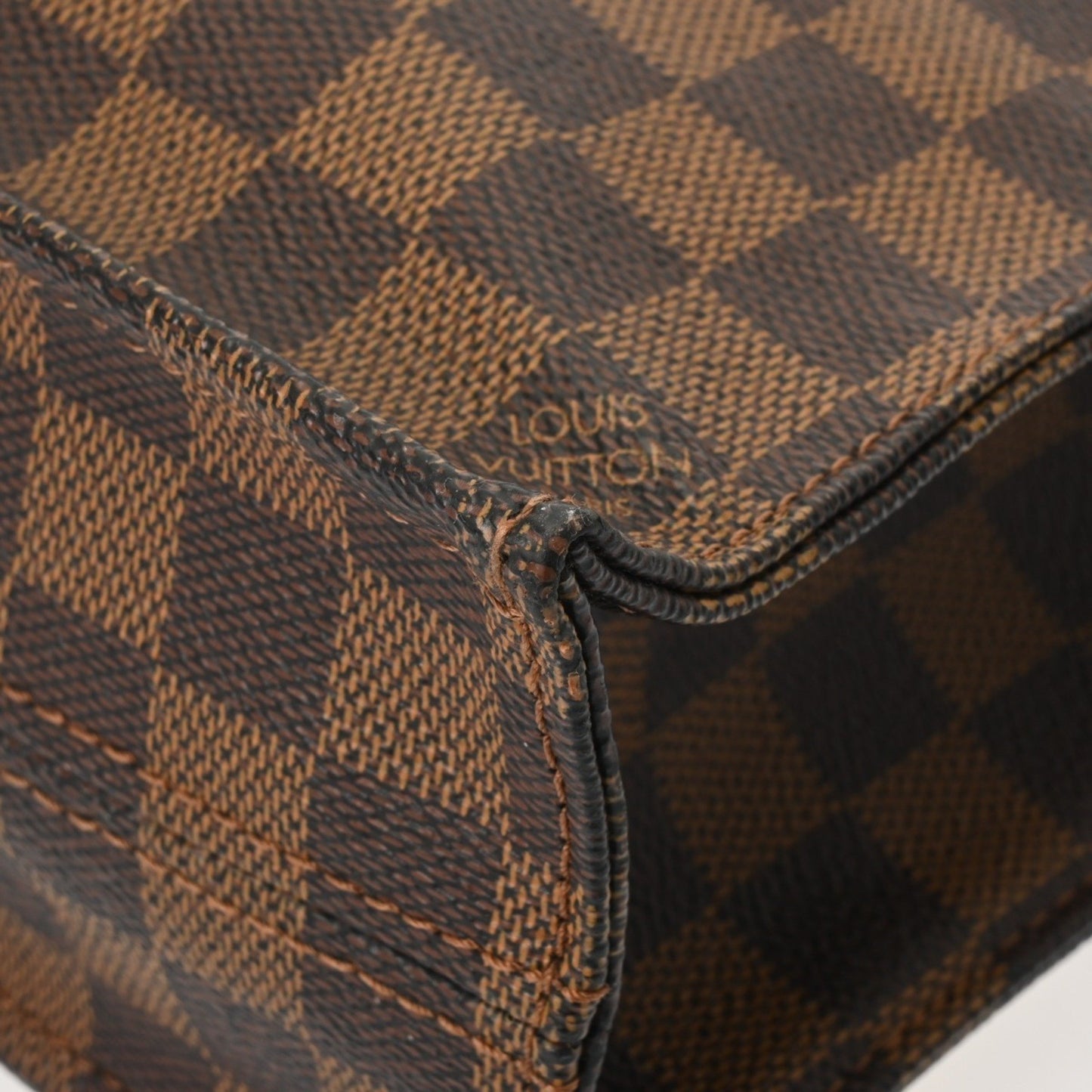 Louis Vuitton Damier Sac Plat Brown N51140