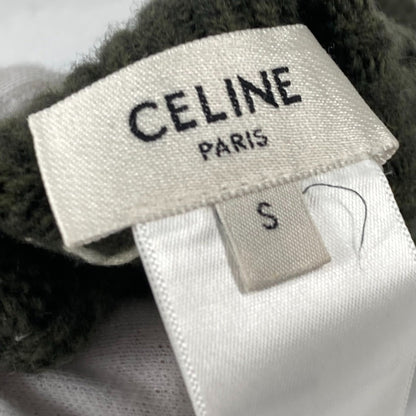 Celine 2Ac55588S Gloves Glove Khaki White