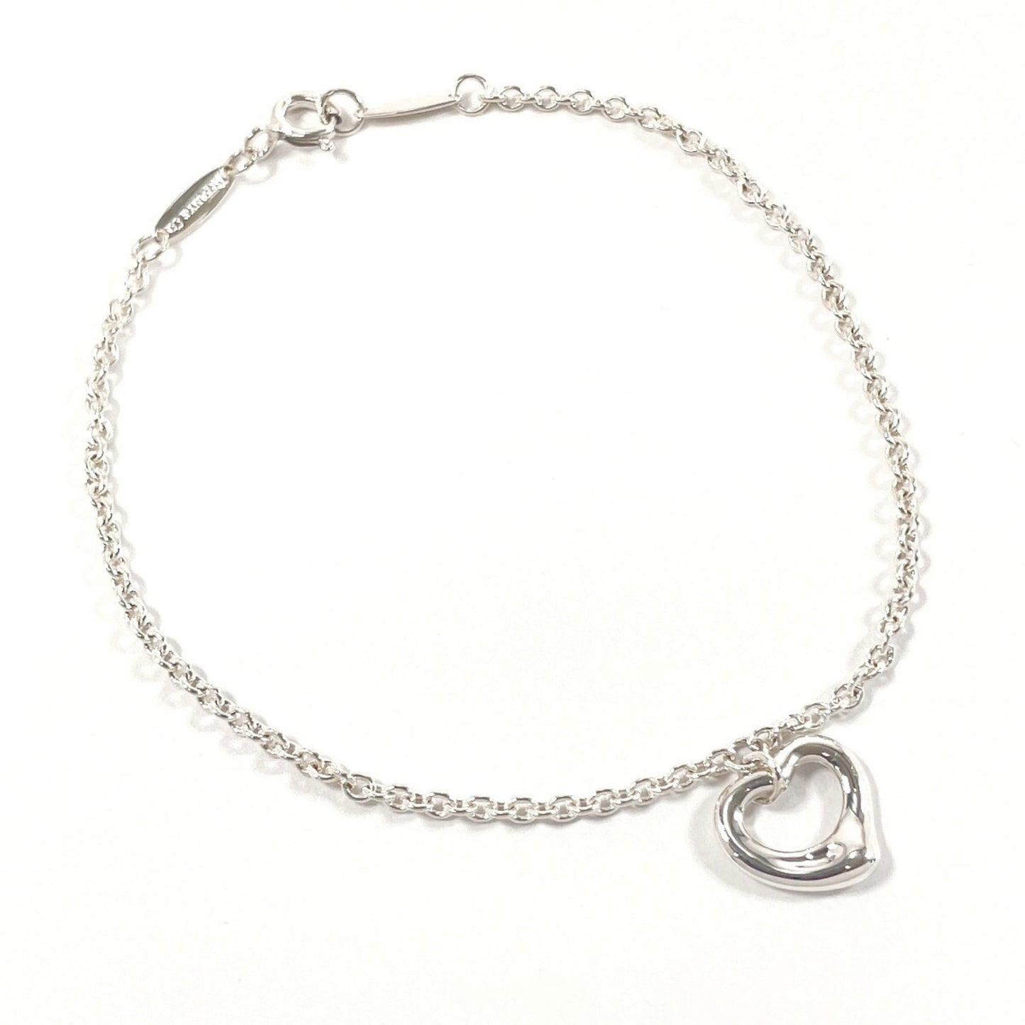 Tiffany & Co. Tiffany Heart Elsa Peretti Bracelet In 925 Sterling Silver