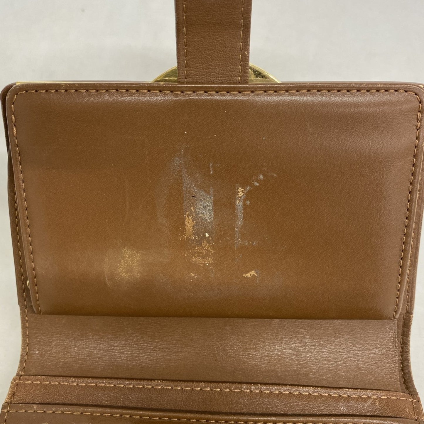 Louis Vuitton Vernis Porte Monnaie Bi-Fold Wallet M91209 Bronze