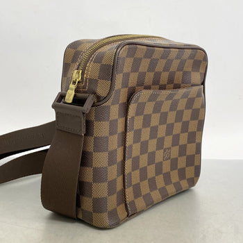 Louis Vuitton Damier Olaf Pm Shoulder Bag N41442 Ebene