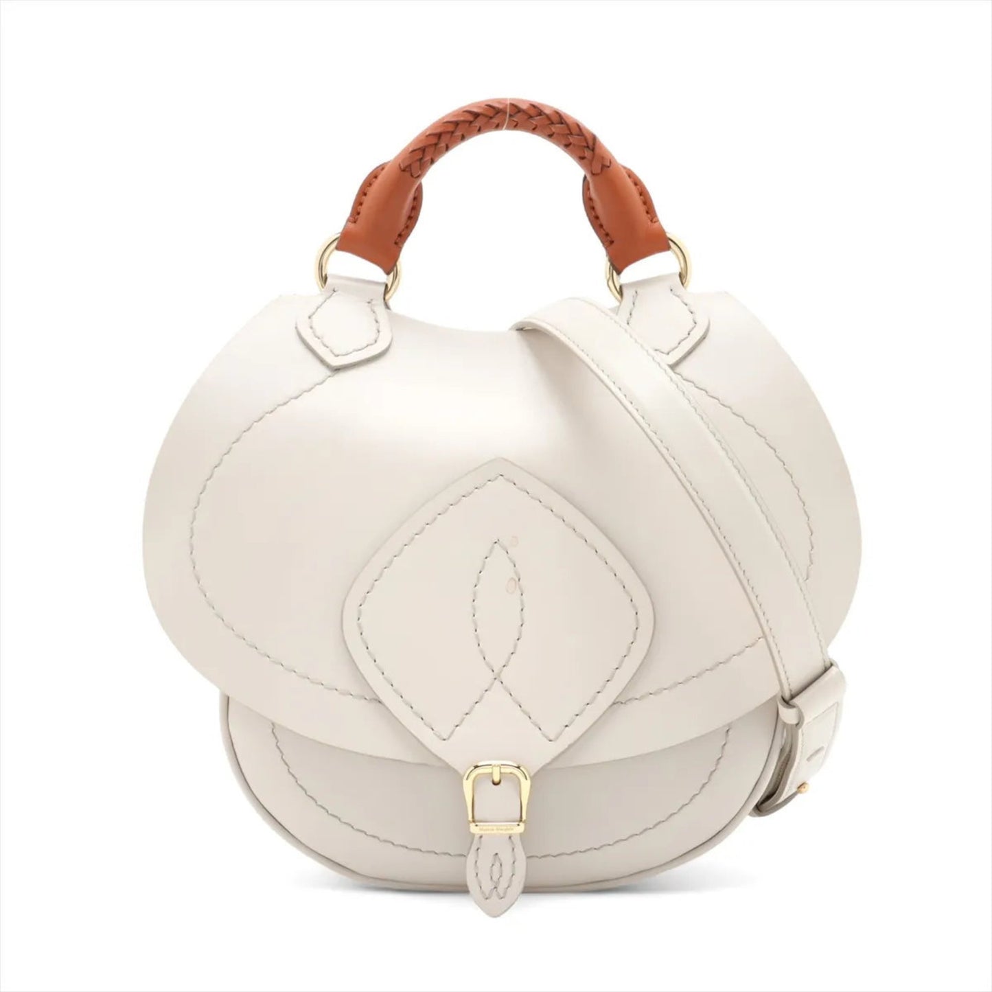 Maison Margiela 4-Stitch Slide Leather 2-Way Shoulder Bag