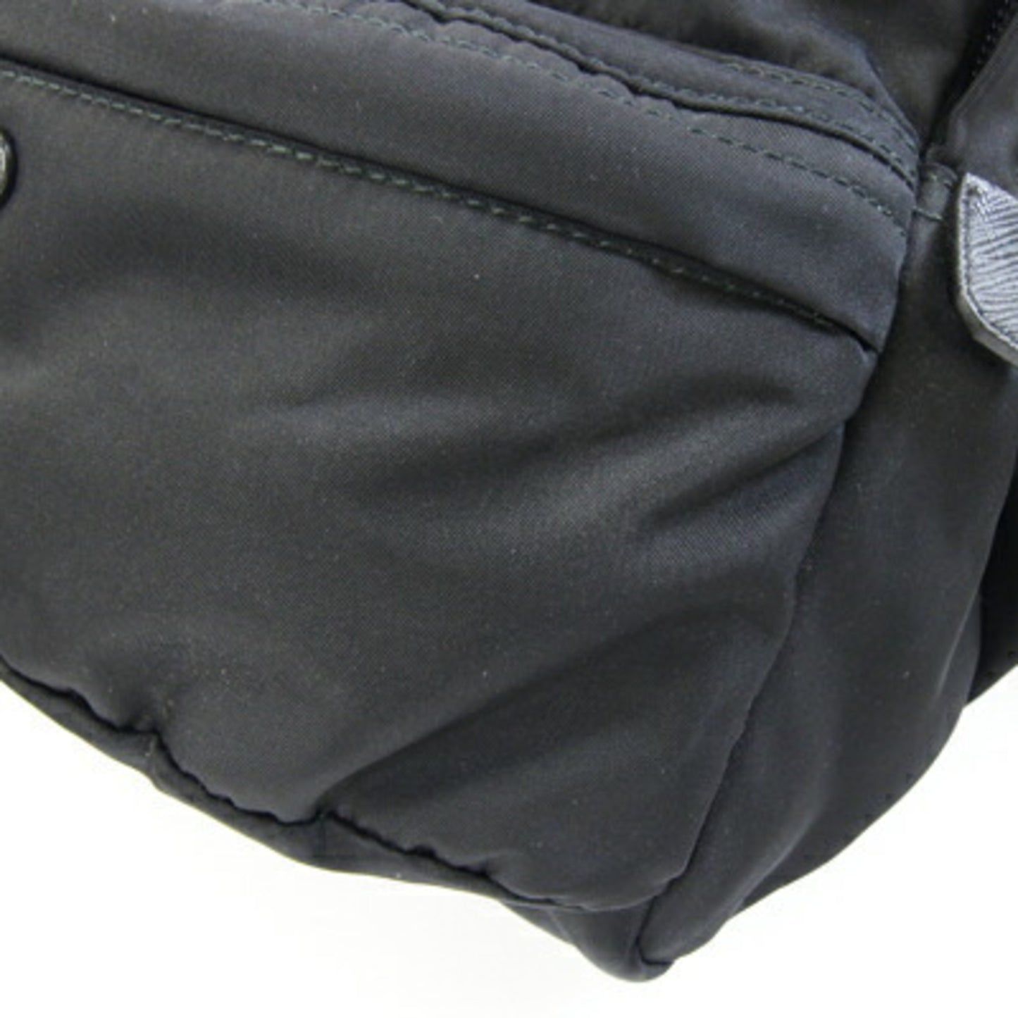 Prada Body Bag 2Vh038 Black Nylon Leather