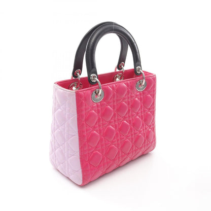 Christian Dior Dior Lady Dior Lady Cannage Handbag Leather