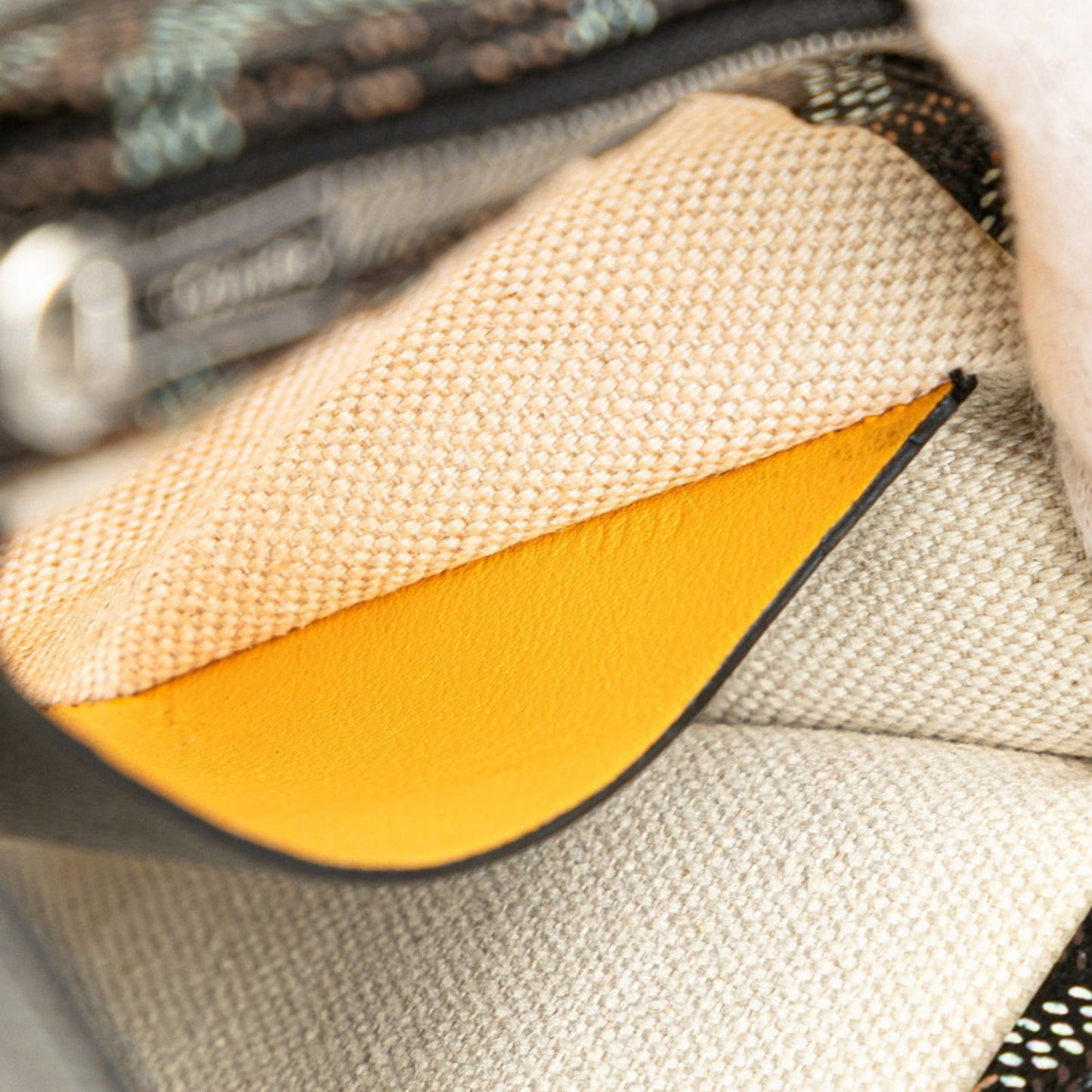 Goyard Plumet Pouch Wallet Black Leather