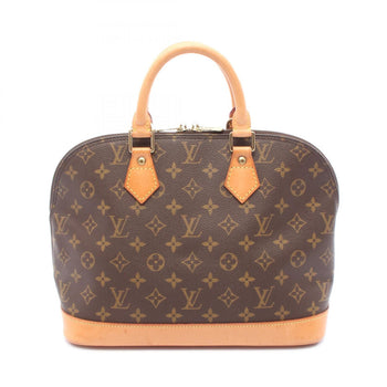 Louis Vuitton Alma Pm Handbag Coated Canvas Leather Monogram