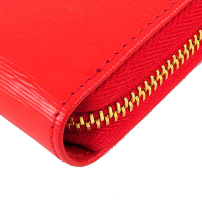 Prada 1Ml506 Vitello Move Logo Hardware Round Zip Leather Long Wallet Lacca1 Red With Box And Dust