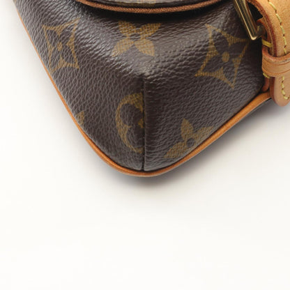 Louis Vuitton Marel Pochette Waist Bag/Body Bag In Coated Canvas And Leather With Monogram Design