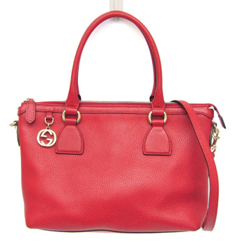 Gucci Interlocking G 449659 Women'S Leather Handbag