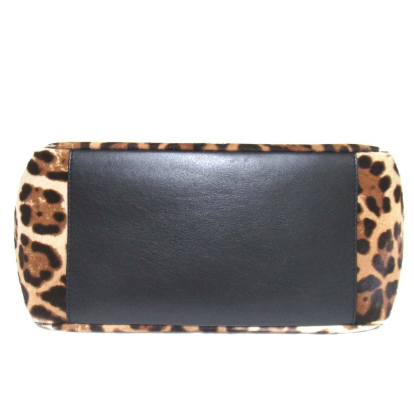 Dolce & Gabbana Leopard Print Pony Tote Bag