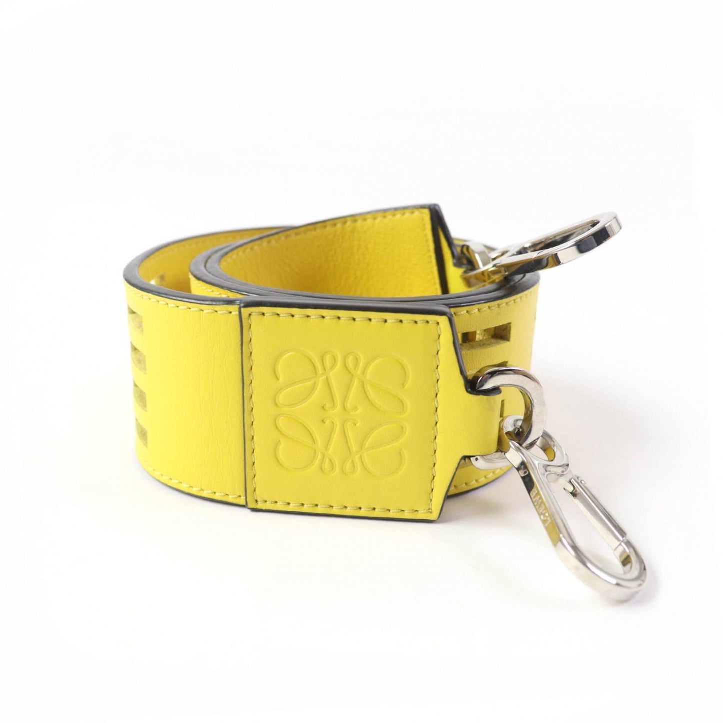 Loewe Anagram Logo Design Leather Shoulder Strap