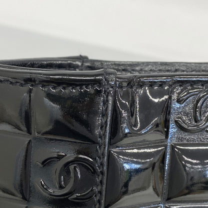 Chanel Chocolate Bar Tote Bag In Patent Leather