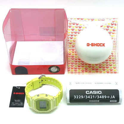 G-Shock Casio Dw-5600Gl-9 Lucky Drop Series Capsule Toy Watch With Skeleton Bezel