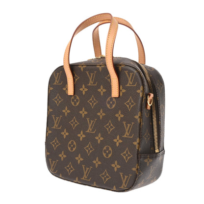 Louis Vuitton Monogram Spontini 2-Way Brown M47500 Women'S Canvas Handbag