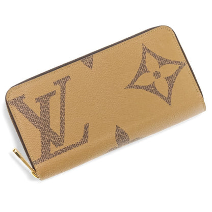 Louis Vuitton Monogram Giant Reverse Zippy Wallet M69353 Brown