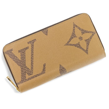 Louis Vuitton Monogram Giant Reverse Zippy Wallet M69353 Brown