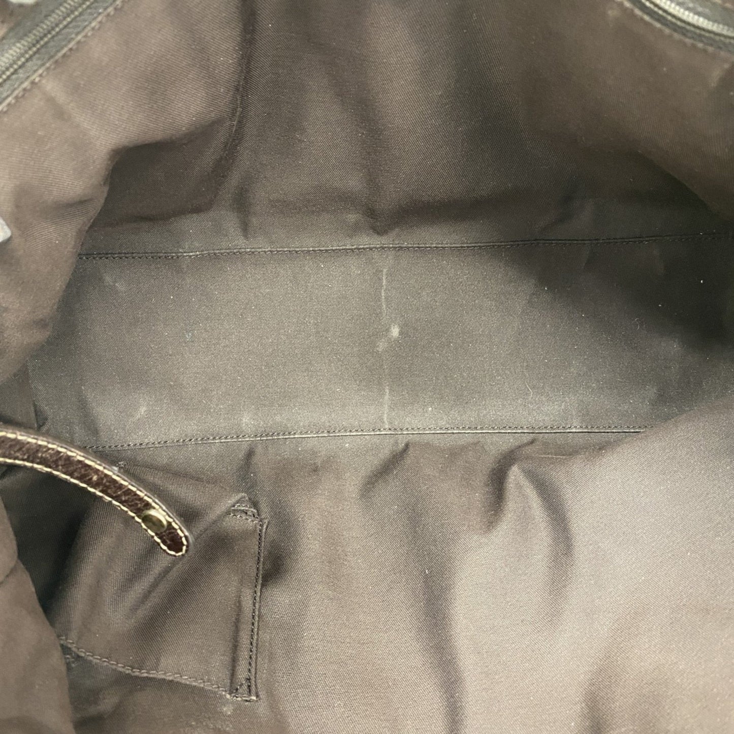 Gucci Gg Canvas Sherry Line Tote Bag 163805 Brown Champagne