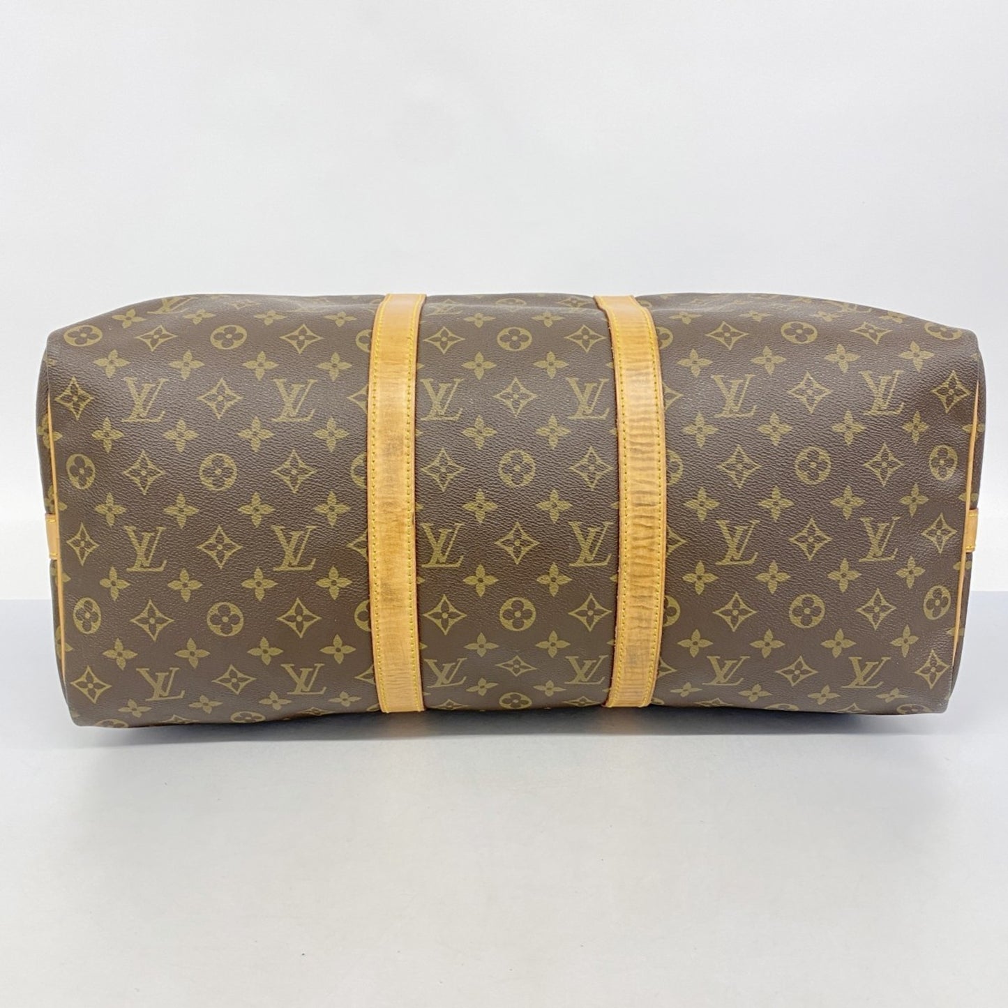 Louis Vuitton Monogram Keepall Bandouliere 50 Boston Bag M41416 Brown
