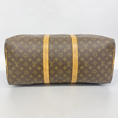 Louis Vuitton Monogram Keepall Bandouliere 50 Boston Bag M41416 Brown
