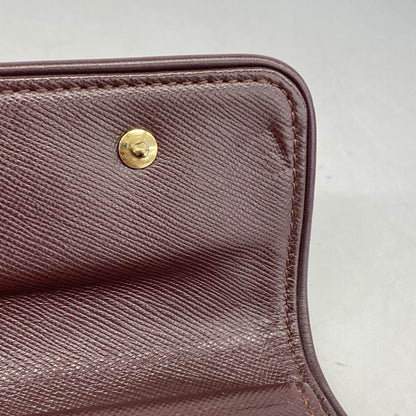 Louis Vuitton Monogram Mini Tri-Fold Wallet Porte Tresor International M92244