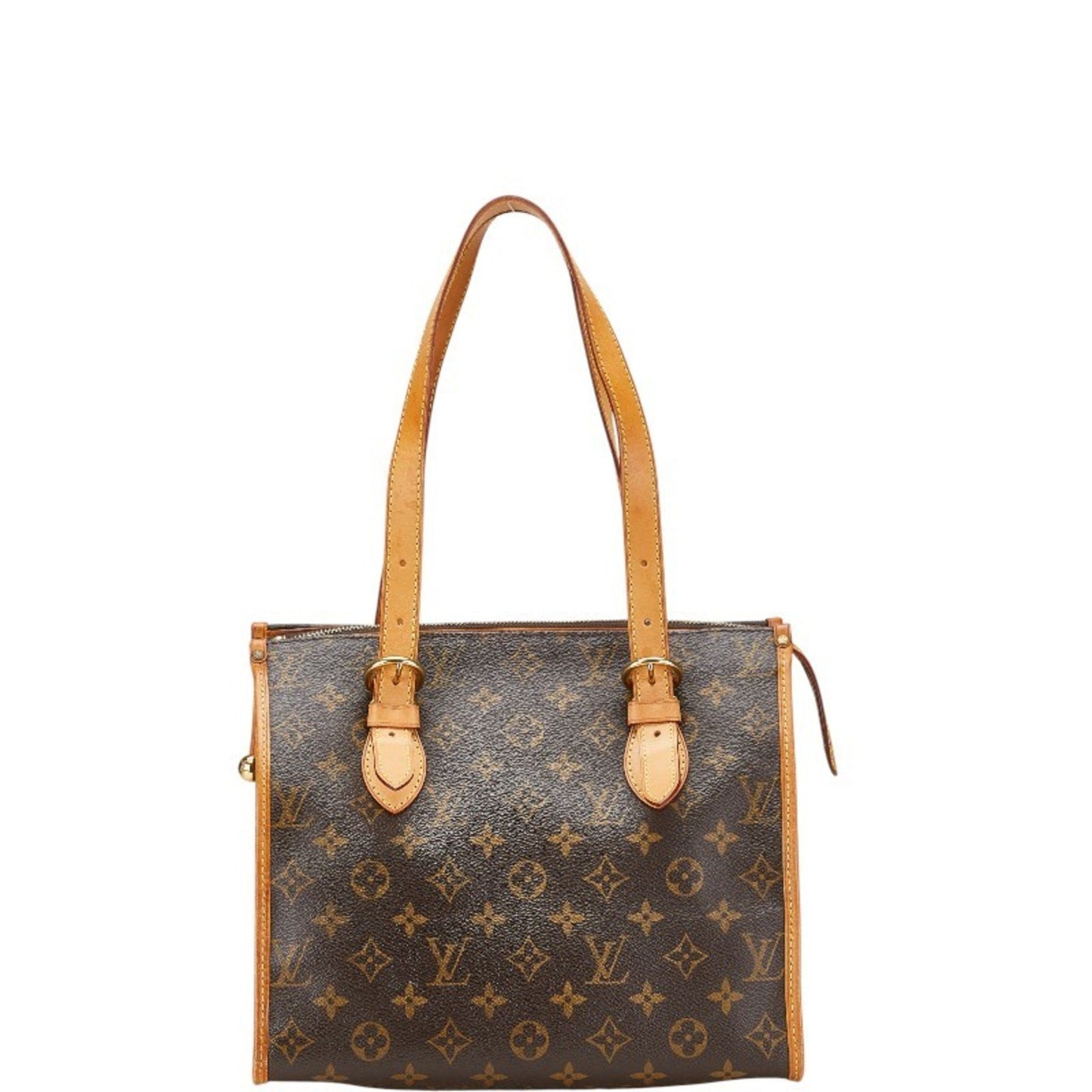 Louis Vuitton Monogram Popincourt Handbag M40007 Brown Leather