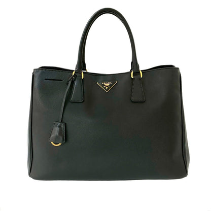 Prada Galleria Triangle Logo Saffiano Leather Handbag/Mini Tote Bag