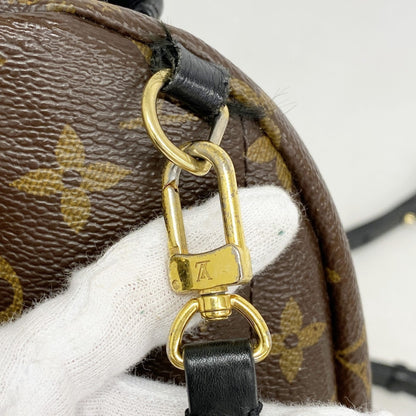 Louis Vuitton Monogram Palm Springs Backpack Mini M41562 Brown