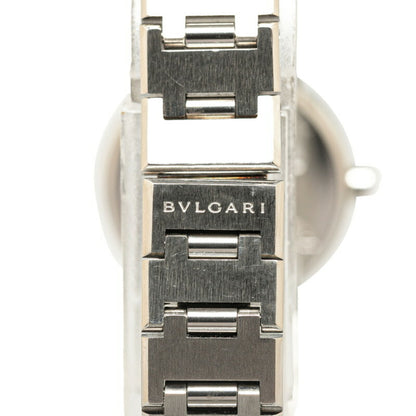 Bvlgari Watch Bb23Ss Quartz Black Dial Stainless Steel