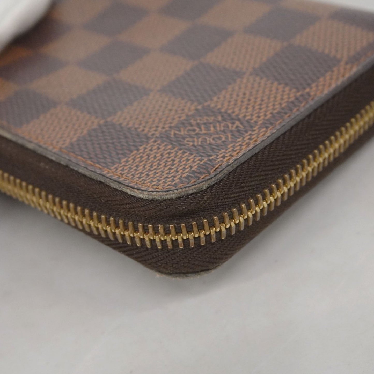 Louis Vuitton Damier Zippy Wallet N41661 Ebene Long