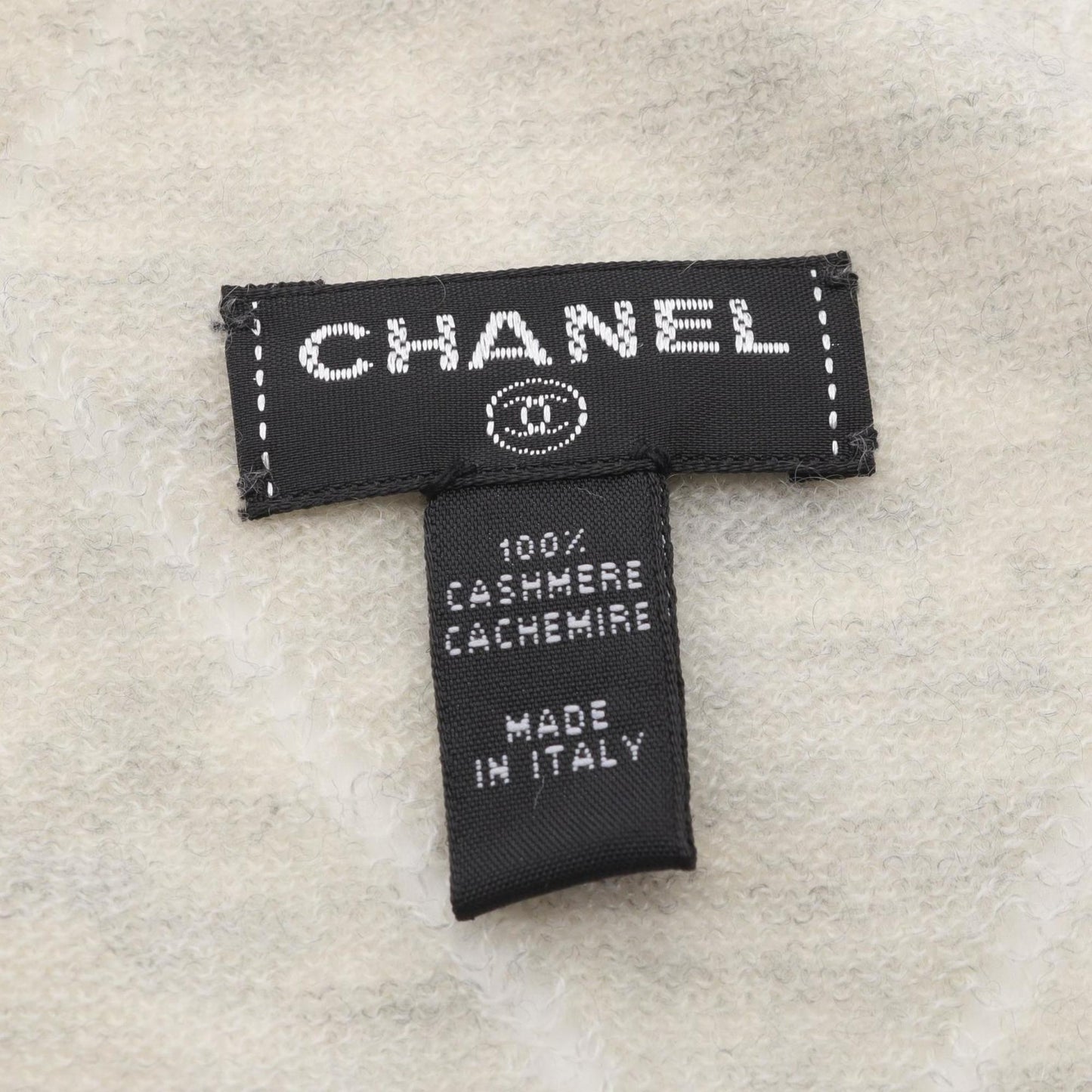 Chanel Coco Mark Cashmere Scarf/Scarf Stole For Women