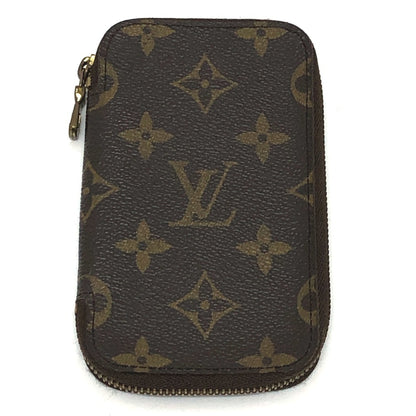 Louis Vuitton M62610 Monogram Canvas Pochette 6 Cls Round 6-Key Case In Brown
