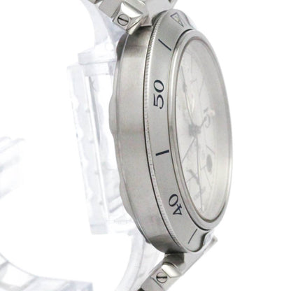 Cartier Pasha 38 Gmt Power Reserve Automatic Watch W31037H3 Polished