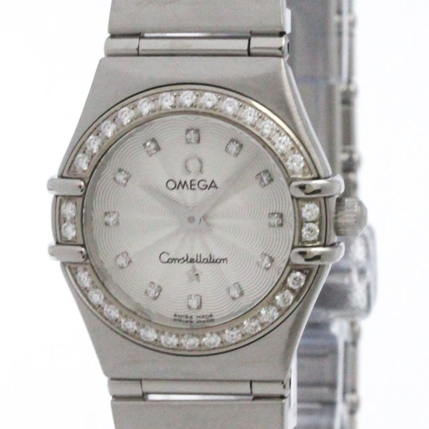 Omega Constellation Diamond Steel Quartz