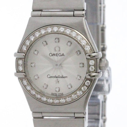 Omega Constellation Diamond Steel Quartz