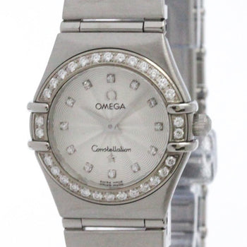 Omega Constellation Diamond Steel Quartz