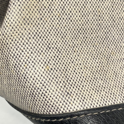 Hermes Herms Garden Mm Toile H Black Tote Bag