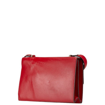 Gucci Zumi Shoulder Bag 576388 Red Leather