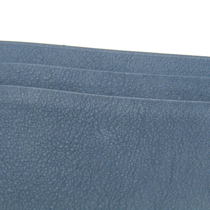 Tiffany Leather Card Case Navy