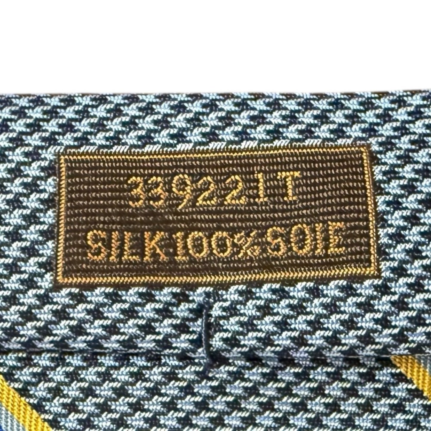 Hermes Regimental Stripe Silk Tie