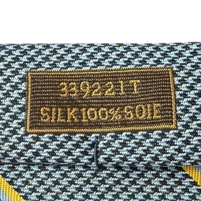 Hermes Regimental Stripe Silk Tie